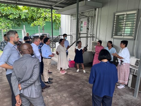 Day 1, #FlemingFund country grantee @MenziesResearch phase II Inception Planning Workshop at #animalhealth reference #surveillance site, Veterinary Diagnostic Laboratory in Dili, #TimorLeste🇹🇱. Joined by @MottMacDonald, @DHSCgovuk regional grants AMROH & SPARC, & @ItadLtd teams.