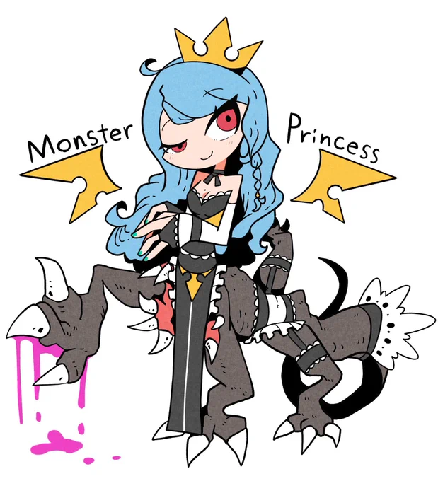#下半身異形の子が集まるタグトゥーン風モン娘はいいぞ 