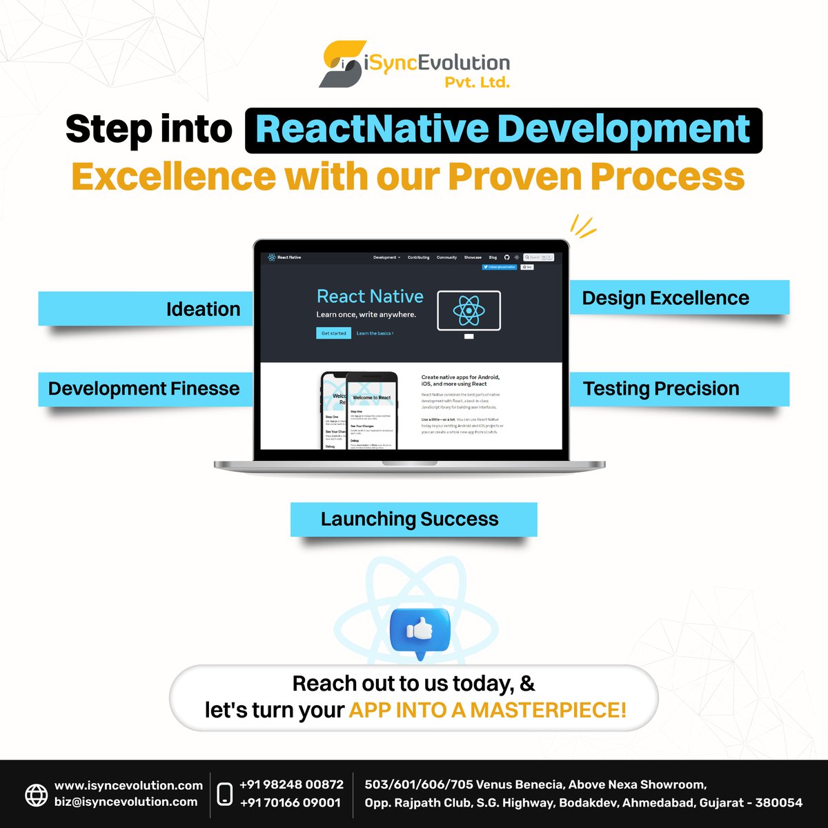 isyncevolutions's tweet image. E͏m͏b͏a͏r͏k͏ o͏n͏ a͏ j͏o͏u͏r͏n͏e͏y͏ o͏f͏ R͏e͏a͏c͏t͏ N͏a͏t͏i͏v͏e͏ d͏e͏v͏e͏l͏o͏p͏m͏e͏n͏t͏ w͏i͏t͏h͏ o͏u͏r͏ p͏r͏o͏v͏e͏n͏ p͏r͏o͏c͏e͏s͏s͏:

📩 🚀Reach out to us today, and let's turn your app into a masterpiece!

#ReactNativeDevelopment #MobileAppExcellence #AppDevelopmentProcess