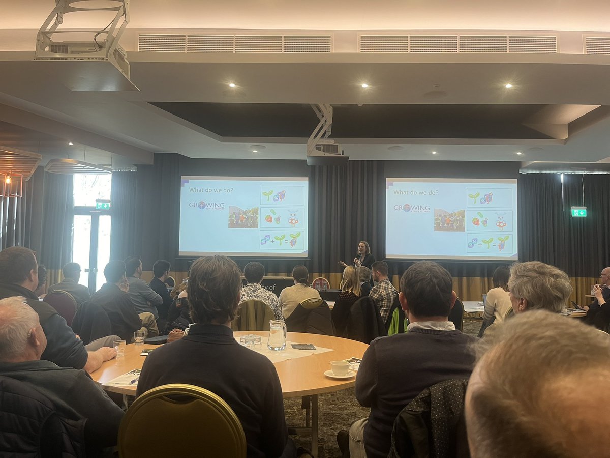 Very pleased to be speaking today <a href="/GrowingKent_Med/">Growing Kent & Medway</a> &amp; <a href="/Britishhops/">British Hop Association</a> Hop Technical Day about <a href="/IFarmers/">Innovative Farmers</a> project on IPM in #hops working with @Hutchinsons_Ag <a href="/niabgroup/">Niab</a> and <a href="/Bioline_AS_Int/">Bioline AgroSciences International</a>