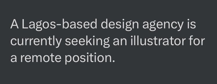 Daviowhite's tweet photo. Job update!!!

Role: illustrator 
Location: Remote
Salary: 150 - 200k

Leave 2 illustrations and your portfolio in comment. Goodluck! https://t.co/CWrCITCtCV