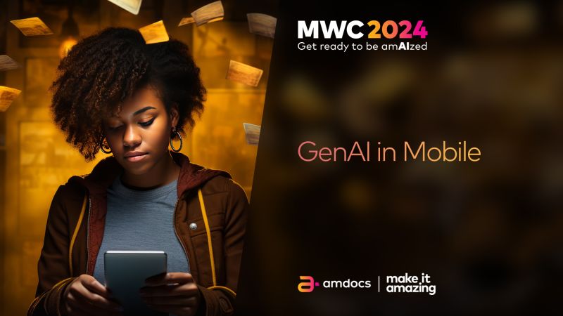 AmdocsNetworks's tweet image. Introducing @Amdocs' one-of-a-kind telco-grade #GenAI #platform - amAIz! Comprehensive reporting & analytics to game-changing automatic code creation, streamlining #network operations. Book a demo at #MWC24  - booth 3G10, Hall 3 lnkd.in/egxerNAC #AmazingMWC #Tech #Mobile