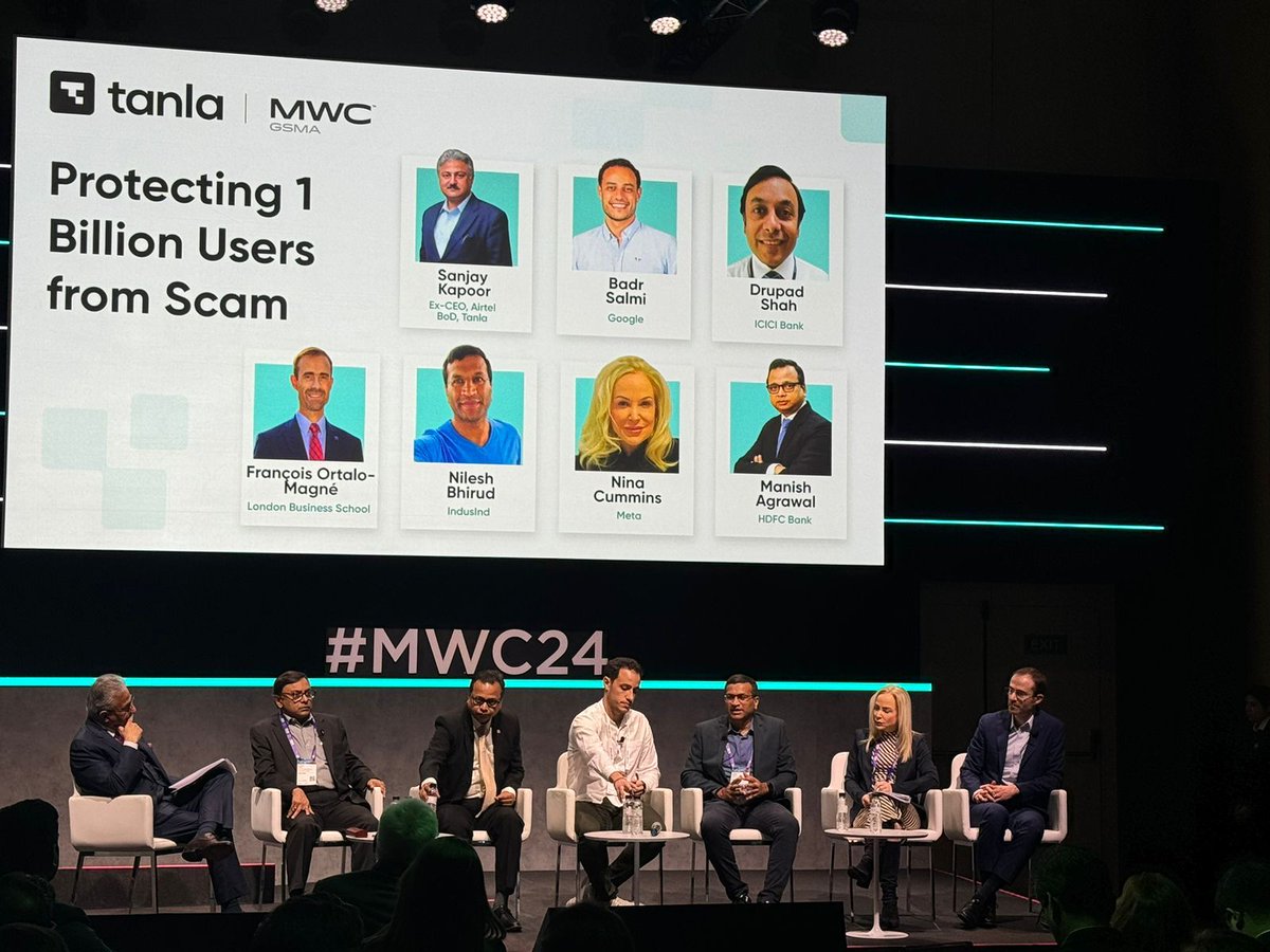 At the #MWC24 showcase, we've assembled a powerhouse panel to delve into strategies aimed at safeguarding a billion users from scams. The insights shared by these esteemed leaders are nothing short of inspiring.
