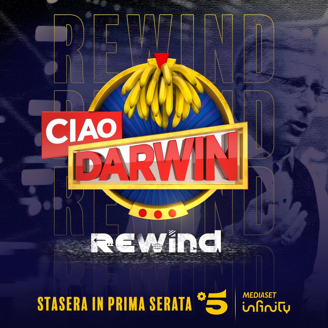 Un appuntamento speciale, un viaggio nel mondo del più divertente e irriverente show antropologico della tv, con interviste inedite, curiosità, aneddoti e retroscena 🔥

Tutto questo è #CiaoDarwin Rewind, stasera su #Canale5 e in streaming su Mediaset Infinity 🤩