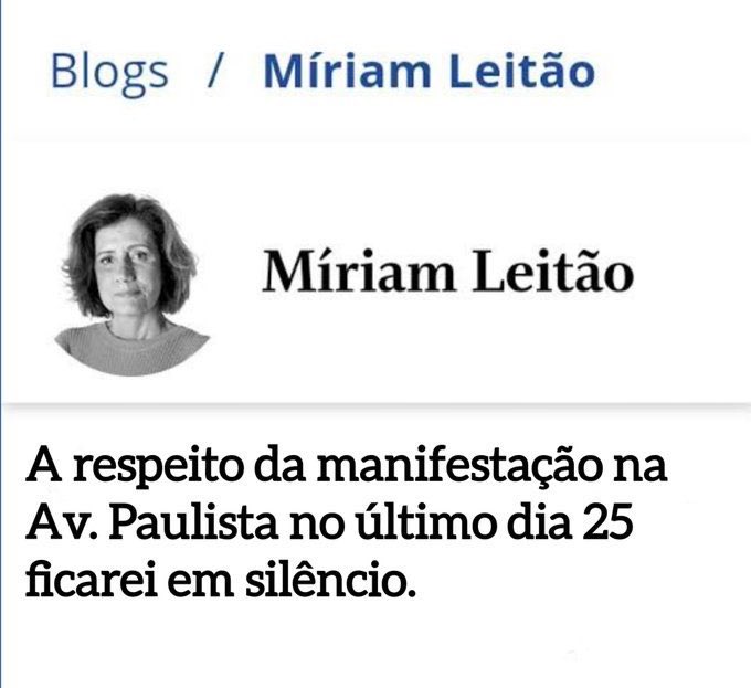 RubinhoNunes's tweet photo. Melhor análise feita pela Miriam Leitão em toda sua vida. https://t.co/bpxA4GH72R