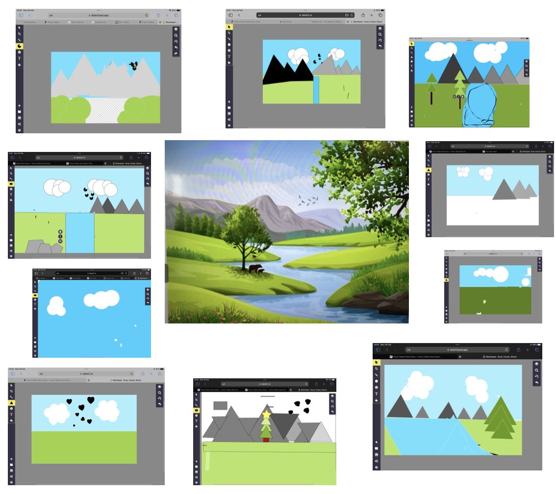 Miss Watkins (@misswatkinsmlp) on Twitter photo We continued looking at vector graphics this week in computing. We focussed on layering shapes to build our images. The children were given a landscape to turn into a vector graphic, here are our attempts! <a href="/computingMLP/">Computing at Mab Lane</a> <a href="/MabLanePri/">Mab Lane Primary Sch</a> <a href="/MrsGillardMLP/">MrsGillardMLP</a> We continued looking at vector graphics this week in computing. We focussed on layering shapes to build our images. The children were given a landscape to turn into a vector graphic, here are our attempts! <a href="/computingMLP/">Computing at Mab Lane</a> <a href="/MabLanePri/">Mab Lane Primary Sch</a> <a href="/MrsGillardMLP/">MrsGillardMLP</a>