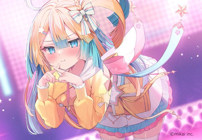 天川はのちゃんの3D新衣装記念のイラストを制作させていただきました!
とってもかわいいのでぜひチェックしてみてくださいね⭐️ 