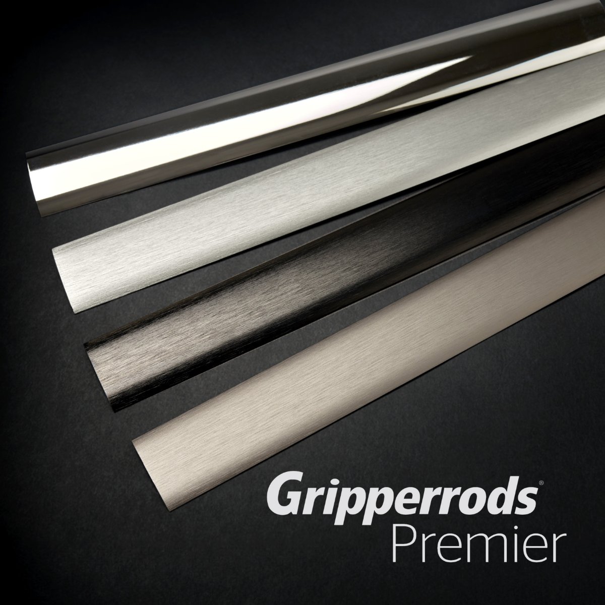 The perfect finishing touch ✨ Gripperrod’s Premier range of floor edgings provide an exceptional finish to premium flooring installations. Available in four different finishes: Chrome, Brushed Steel Nickel, Brushed Black and Brushed Pewter!