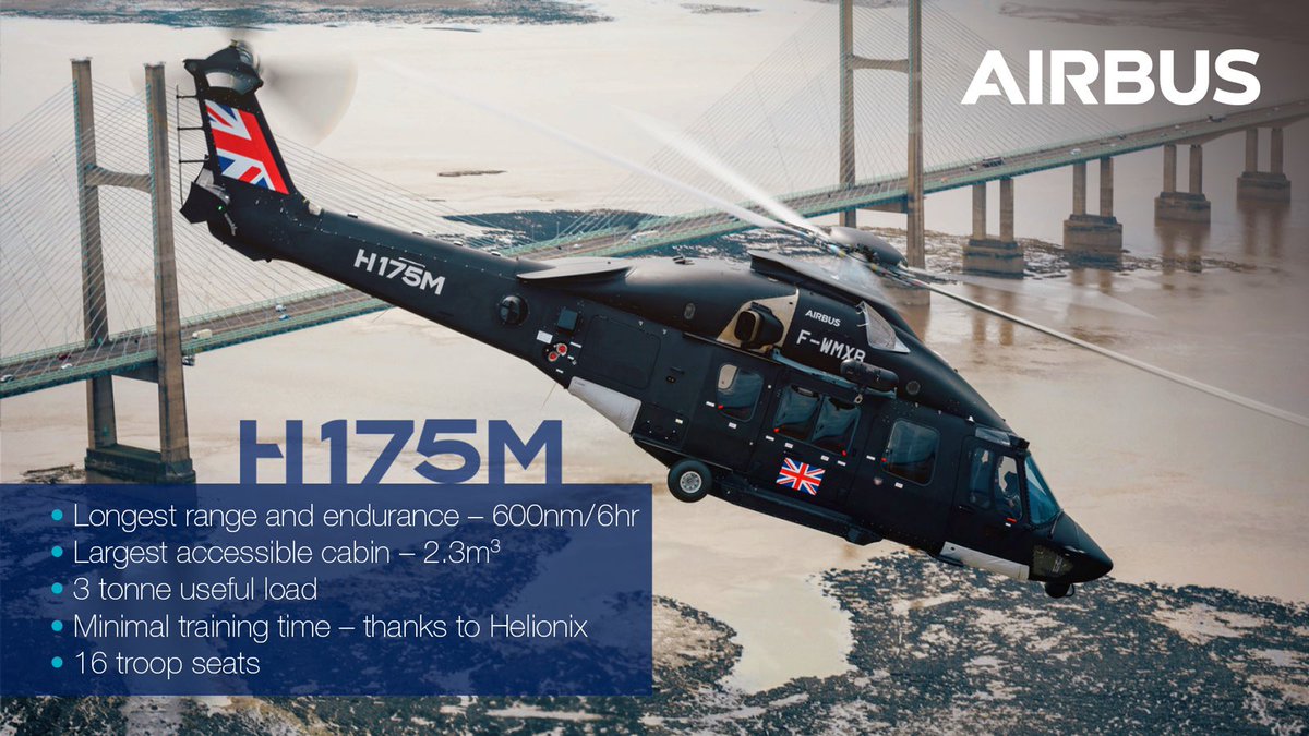 Great news! @jcartlidgemp launches the final stage of the UK’s #NMH #NewMediumHelicopter competition at #IMH24. If selected we’ll build the #H175M at #Broughton, reinvigorate the country’s underperforming helicopter industry and export the 🚁 to the 🌍.