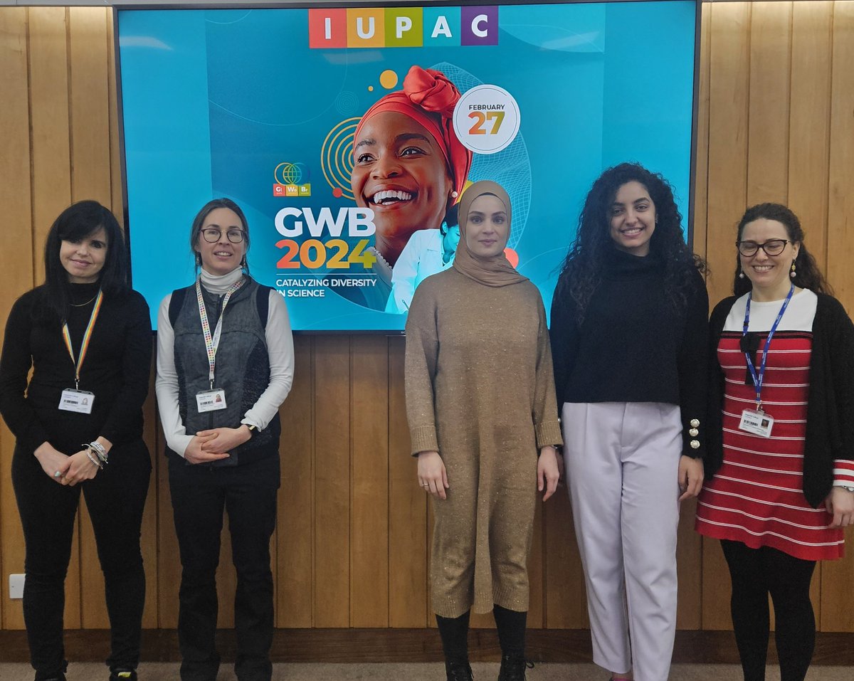 Pleased to host the @IUPAC Global Women Breakfast 👊🏽 The theme is 'Catalyzing Diversity in Science' & talks are led by powerhouses of talent! 👉Dr. Jess Wade 👉Dr. Gunjan Tyagi 👉Dr. Agile Brandt-Talbo 👉Mrs Aynur Atalay 👉Dr. Nadine Moustafa Supported by @RoySocChem. #GWB2024