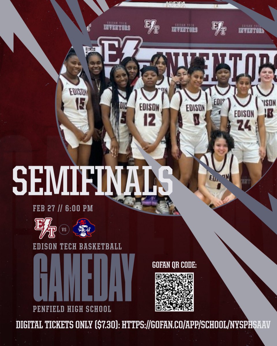 SEMIFINALS VS <a href="/FCSDSports/">Fairport Athletics</a> <a href="/EdisonTechRCSD/">Edison Tech</a> <a href="/LaCassaDFelton/">LaCassa D. Felton</a> <a href="/jacobscott101/">Jacob Scott</a> <a href="/RCSD_Athletics/">RCSD Athletic Department</a> <a href="/RCSDNYS/">Rochester City School District</a> <a href="/johnson_camaron/">Camaron Johnson</a> <a href="/PrimetimeBall_/">Primetime585⭕️</a> <a href="/sectionv_news/">Section V hoops News</a> @585GirlsHoops <a href="/PickinSplinters/">Paul Gotham</a> <a href="/drpeluso/">Dr. Carmine Peluso</a> @DeputyDStrick @RobDanielsPhoto <a href="/HouseofRocSport/">Andre Johnson</a> <a href="/GriffinsWois/">𝕎𝕠𝕣𝕝𝕕 𝕠𝕗 𝕀𝕟𝕢𝕦𝕚𝕣𝕪 𝕊𝕔𝕙𝕠𝕠𝕝</a>