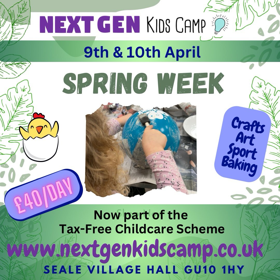 Come and join us being creating, having fun &amp; learning 😎 3-7 year olds 🎨 9am till 4pm with early and late pick up available. Book up while we have spaces 💫
#surreylife #surreyparents #surreymums #guildford #guildfordmums #farnham #farnhammums #puttenham #lovefarnham #godalming