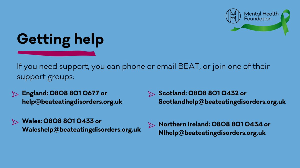 For #EatingDisorderAwarenessWeek, @BeatED are shining a light on avoidant/restrictive food intake disorder (ARFID). 🔗 For information & support, visit: tinyurl.com/56vbjn4n #WeAreNotBeingFussy