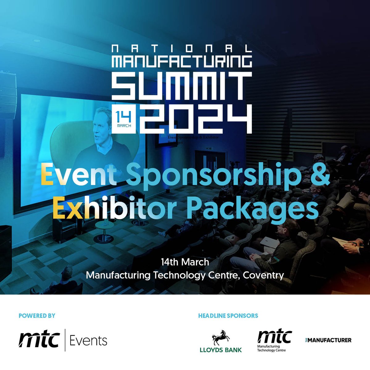 Secure your free ticket for the National Manufacturing Summit, returning to the MTC on 14th March! This year we’re focused on upskilling our workforce to meet the future needs of UK industry. This is one you don’t want to miss. Secure your place today: nmsummit.co.uk