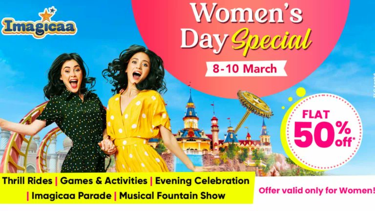 Unlock Magic to ‘Celebrate Her’: Exclusive Women’s Day Offer at Imagicaa

Read More : tinyurl.com/bdhu52h6

#maxed #passionateinmarketing #brandingnews #NewsAdvertising