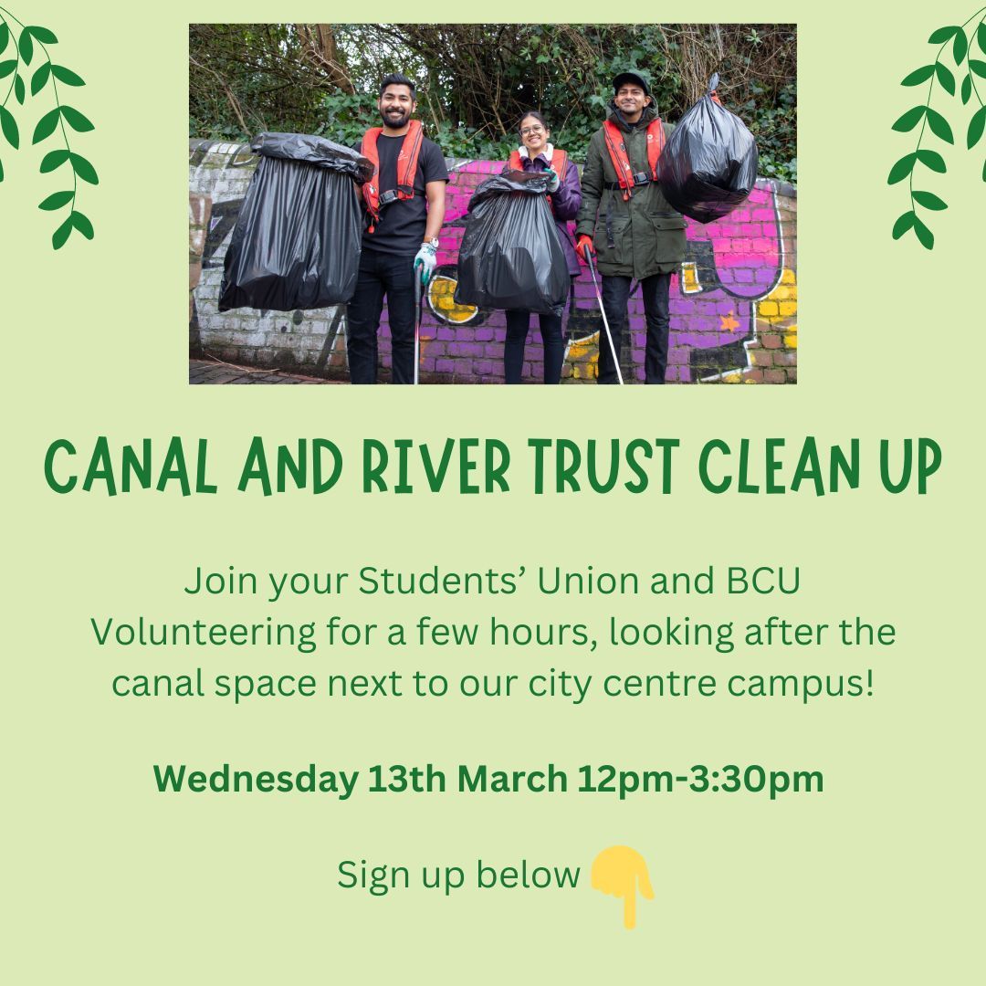 This is a great way to have fun and meet new people, all while looking after the local environment! Sign up here: buff.ly/3SAlALT #IamBCU #BCUVolunteering