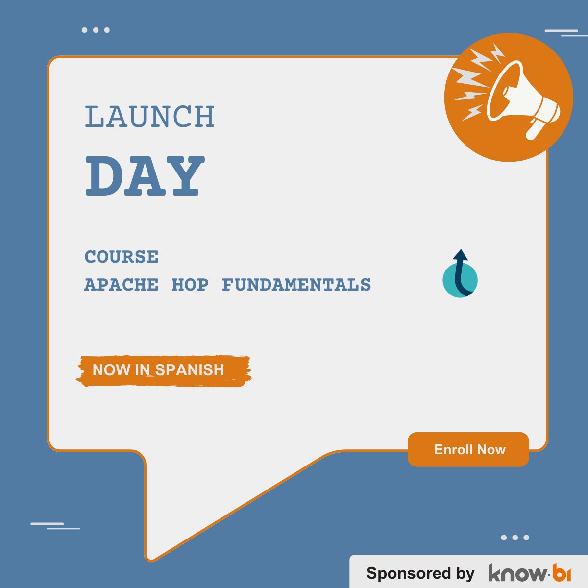 datavin3's tweet image. The Apache Hop Fundamentals Course is now available in #Spanish 🇪🇸
This course is:
🆓 Free
🎓 An introduction to @ApacheHop
🚀 Packed with hands-on exercises
🤝 Proudly sponsored by @know_bi
➡️ datavin3.be/apache-hop-fun…
#apachehop #dataintegration #freecourse