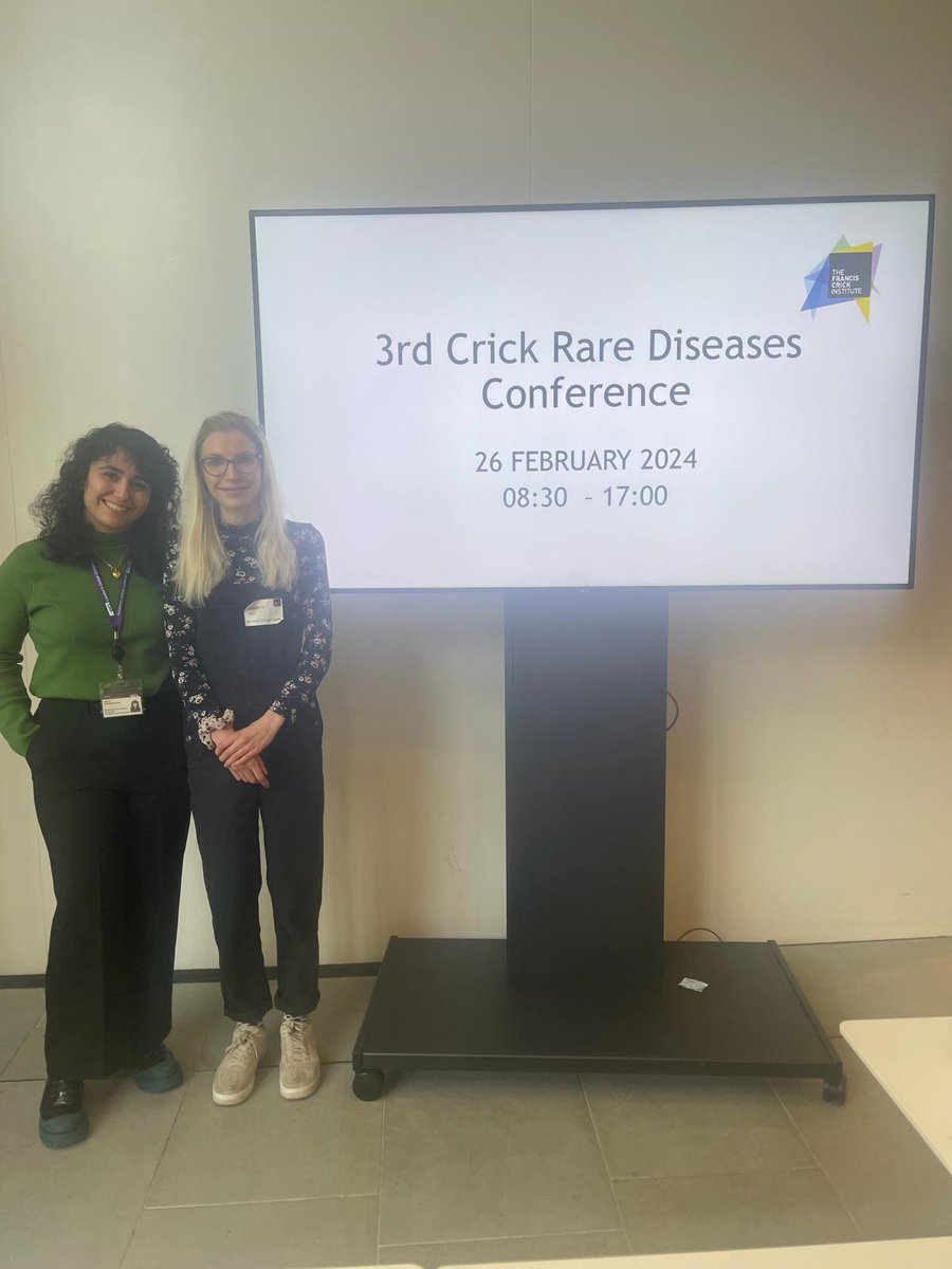 CJD Support Network UK (@supportcjd) on Twitter photo Huge thank you to <a href="/supportcjd/">CJD Support Network UK</a> committee member <a href="/lizziehill35/">Elizabeth (Lizzie) Hill</a> of <a href="/MRC_Prion/">MRC Prion Unit at UCL Institute of Prion Diseases</a> for representing us and attending the Francis Crick Institute Rare Disease Conference in London yesterday. Pictured here with a fellow PhD student šš Huge thank you to <a href="/supportcjd/">CJD Support Network UK</a> committee member <a href="/lizziehill35/">Elizabeth (Lizzie) Hill</a> of <a href="/MRC_Prion/">MRC Prion Unit at UCL Institute of Prion Diseases</a> for representing us and attending the Francis Crick Institute Rare Disease Conference in London yesterday. Pictured here with a fellow PhD student šš