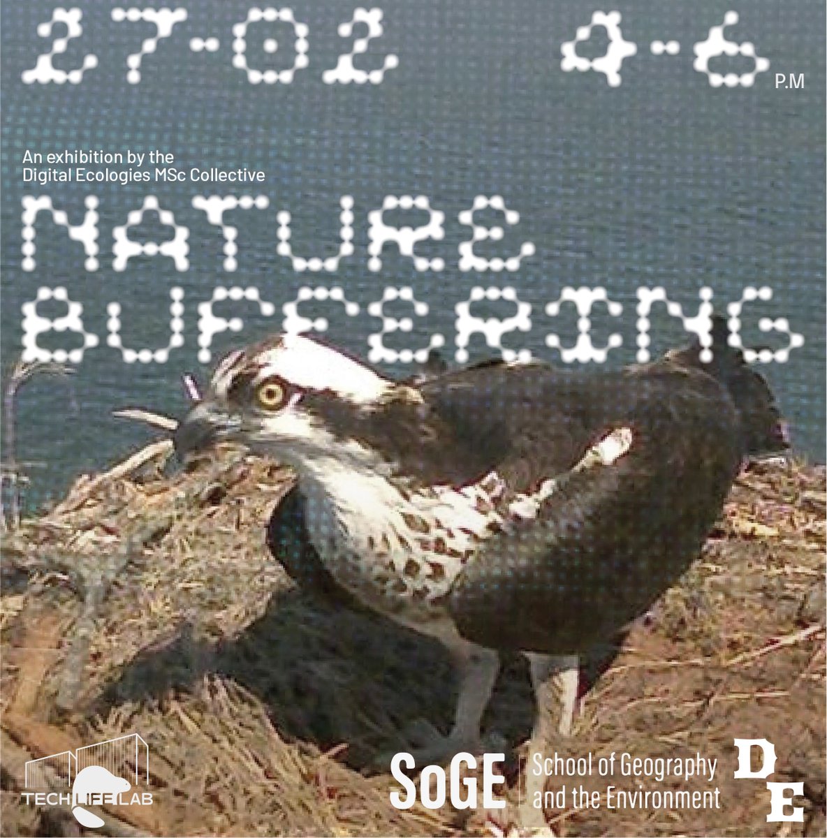 🌿 For anyone in Oxford today, join us at <a href="/oxfordgeography/">SoGE, University of Oxford</a> for NATURE BUFFERING

🖥️ The Digital Ecologies MSc collective are hosting an exhibition at 4pm exploring the mediation of more-than-human worlds!

✏️ Write to us for more info!