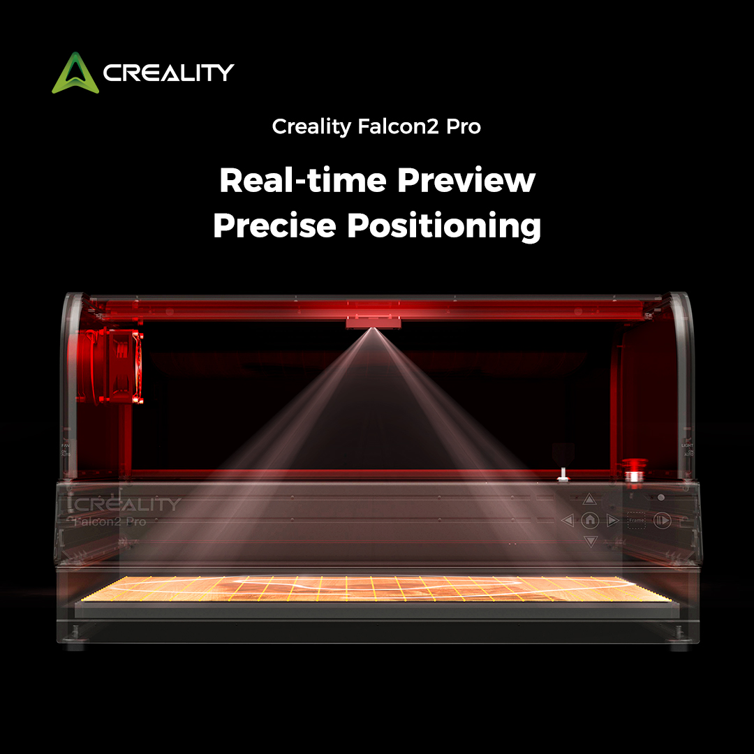 Creality3dP's tweet image. Zip through automatic alignment in seconds with Falcon2 Pro,
never puzzling over the perfect cutting spot again.👋

Just click once to engrave and bring your creations to real
to.store.creality.com/sns-falcon2-pro

#falcon2pro #falcon #creality #laser #3dprinting #engraver #crealityfalcon2pro