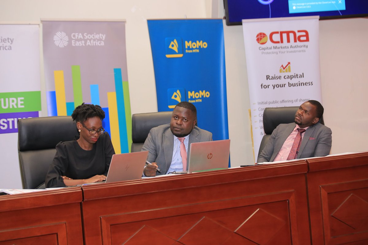 CmaUganda's tweet photo. #HappeningNow

The Uganda Local Finals of the CFA Institute Research Challenge are currently underway at our offices.

We wish all participants the best of luck and may the most deserving team emerge victorious.

#CFAResearchChallenge
#CFASocietyEA https://t.co/sBuRaNi3xC