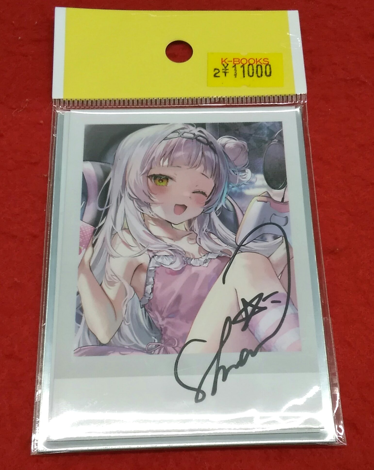 紫咲シオン 活動6周年記念 ホロライブ 数量限定 チェキ風カード