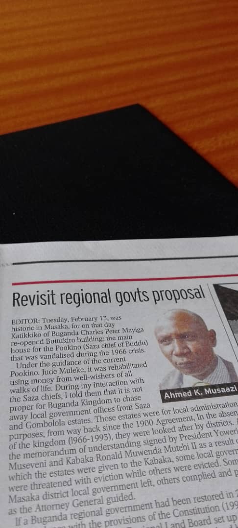 It is high time Decentralization was comprehensively reviewed. Please buy and read New Vision of today.