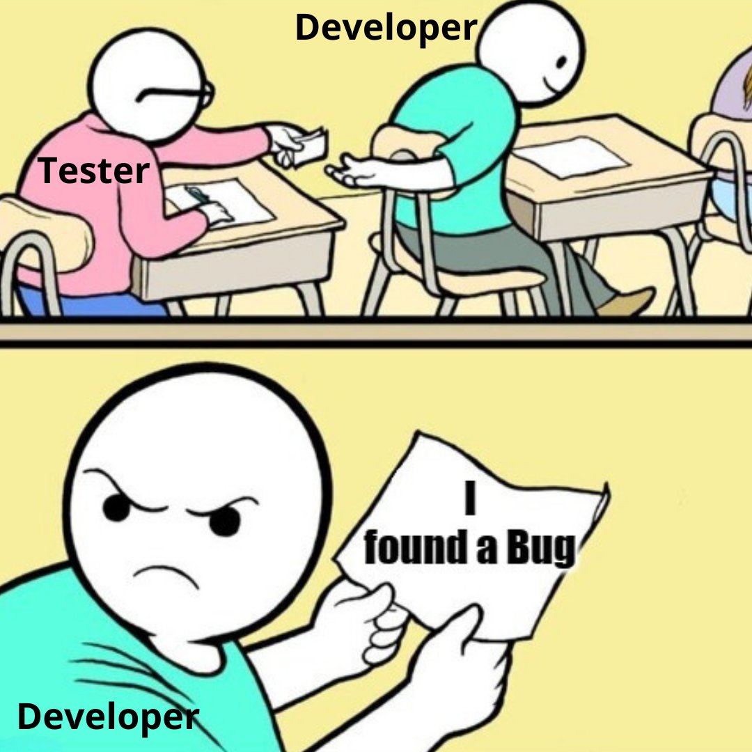 Ifocus_Systec's tweet image. When the developer finds a bug again!!!
#ifocussystec #testervsdeveloper #tester #developer #testervsdeveloperjokes #digitaltransformation #digitalengineering #dataengineering #qualityengineering #productengineering #healthcarrequalityengineering