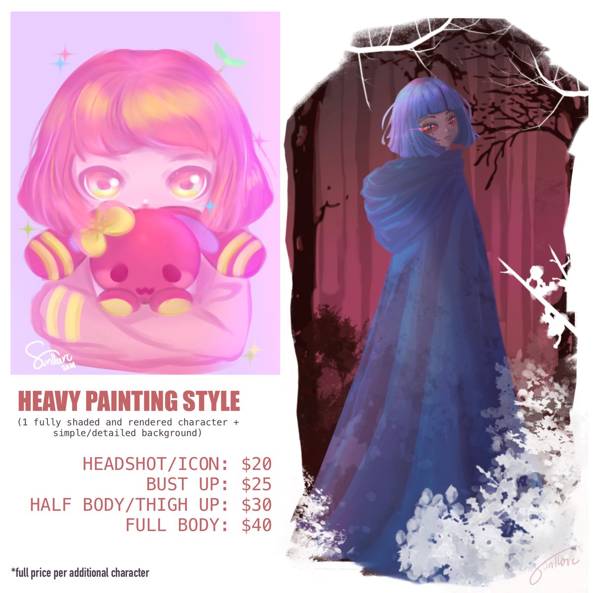sunll_oire's tweet photo. @UFOkiyo Hii hi! I recommend my self if thats ok, here are my commission rates! 🤗 https://t.co/Tsko9Bw3R8
