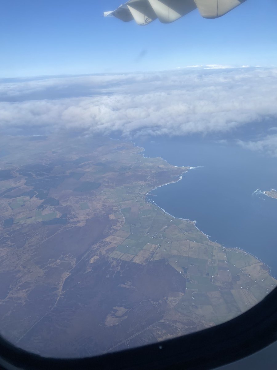 Arriving Orkney this morning for Scot Gov Marine Directorate discussions. @mastscot @SchoolofBiology