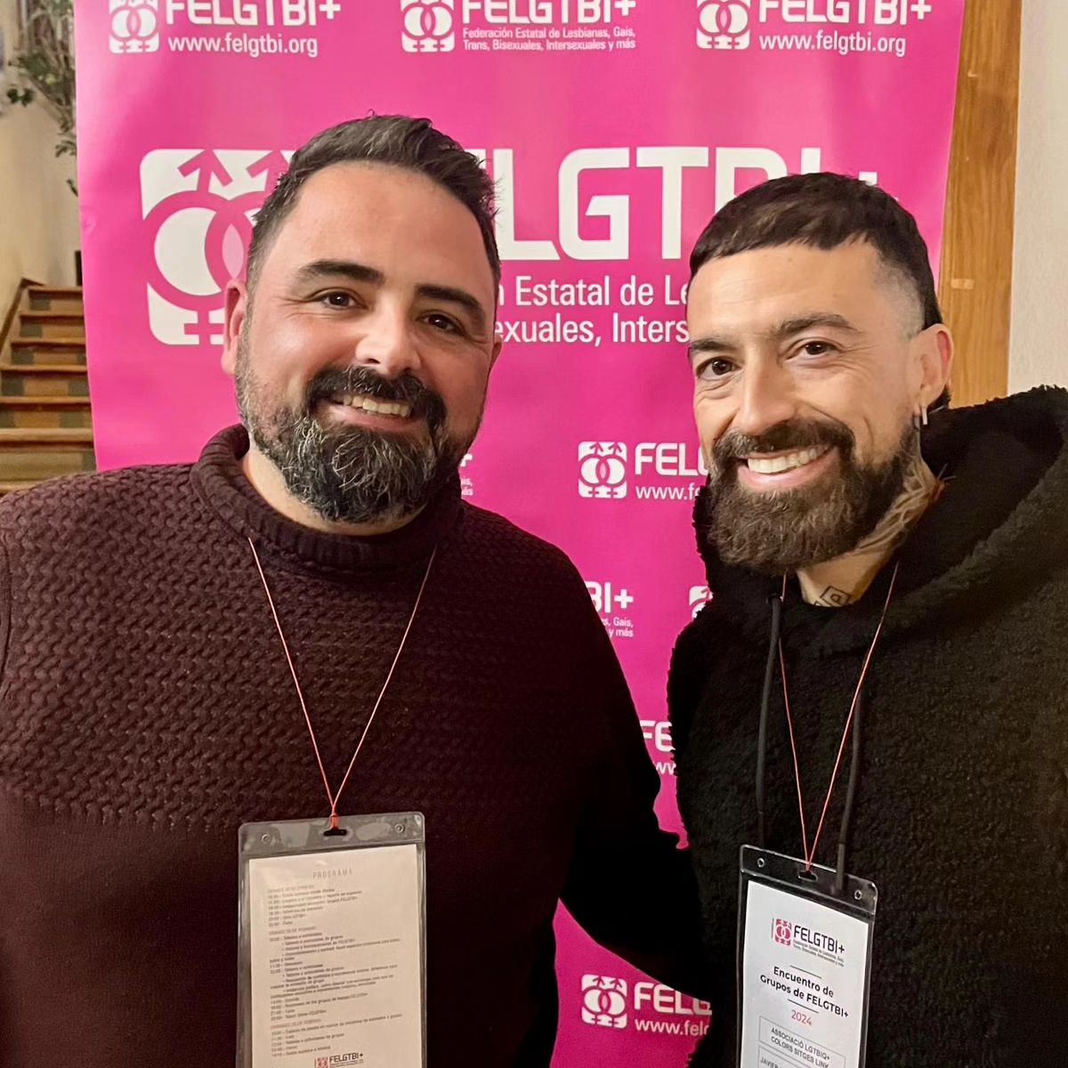 ColorsLgtbiq's tweet photo. @colorssitgeslink ha estat a les jornades q la @felgtbi organitza anualment, amb representants del nostre grup #salut, del grup #educació i la coordinadora grup #personestrans.
Gràcies x la vostra feina. La nostra entitat creix gràcies a la tasca de persones com vosaltres. https://t.co/kI5TblCoEC