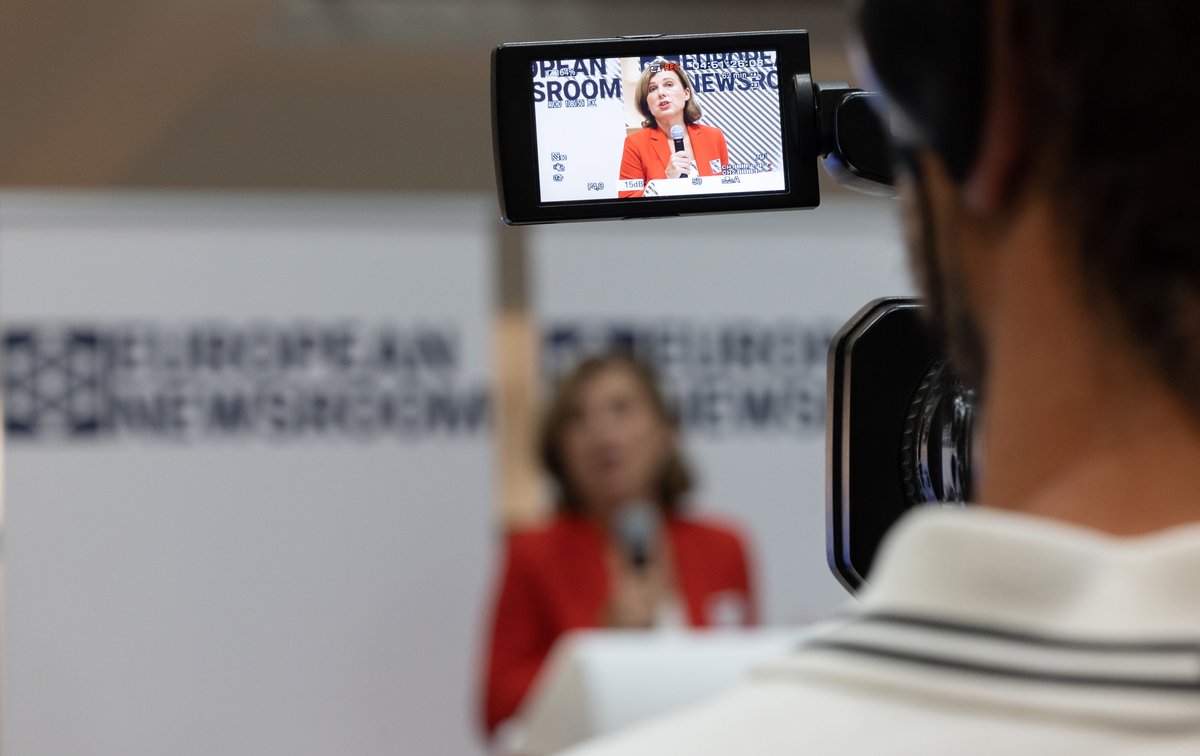Sieben Nachrichtenagenturen verstärken den @enr_newsroom. @dpa-CEO @peterkropsch: “Der European Newsroom hat gezeigt, welche herausragende Wirkung eine vernetzte europäische Berichterstattung haben kann.” (1/2) ➡️presseportal.de/pm/8218/5722854