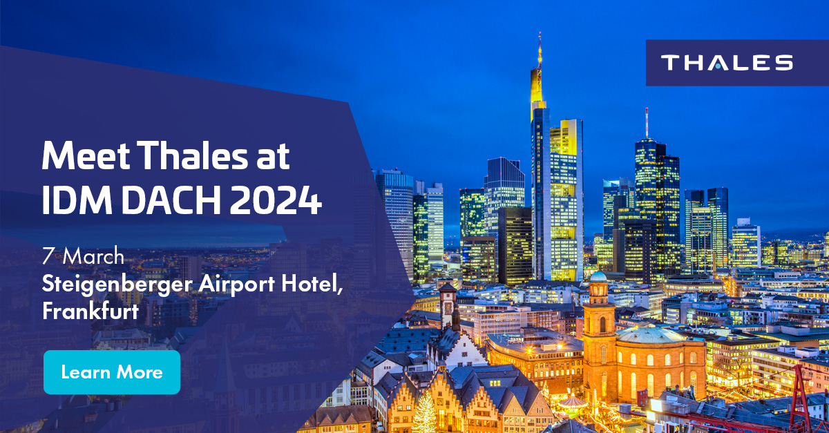 Are you heading to #IDMDACH2024? 👀 Join us as we explore the future of #CustomerIdentity and #AccessManagement, and delve into delivering frictionless digital experiences. Find out more: www6.thalesgroup.com/iam/idm-dach-2…