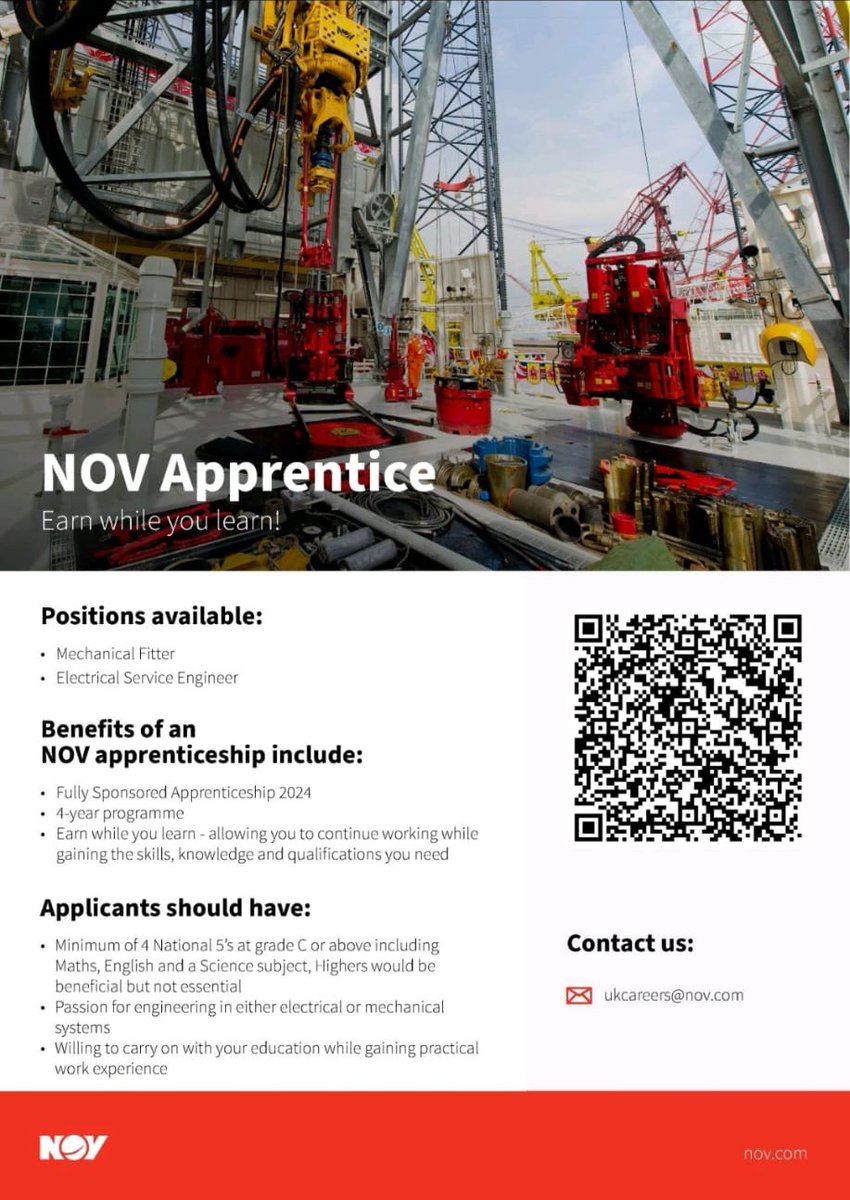 Apprenticeship opportunities with NOV 👇
egay.fa.us6.oraclecloud.com/hcmUI/Candidat…