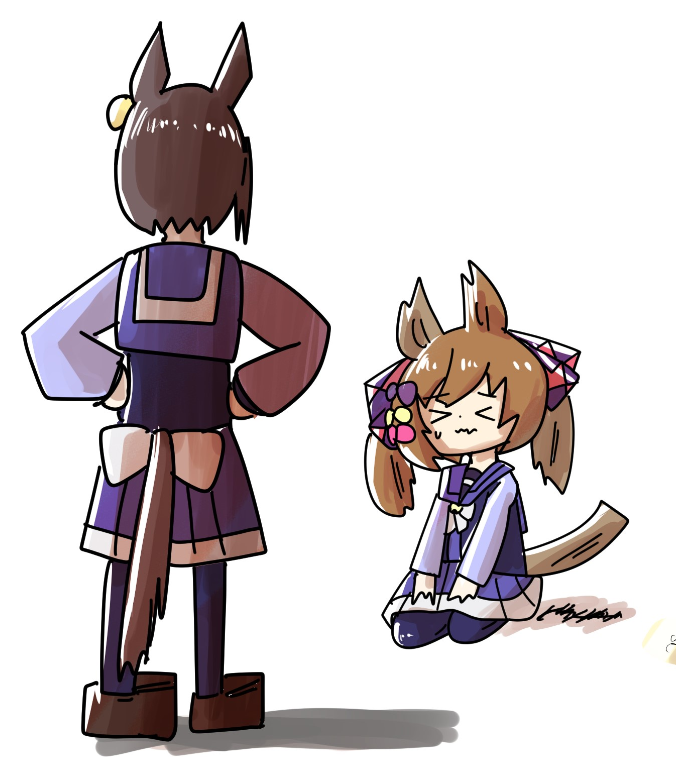 UAFやってて思うこと
#スマートファルコン #ウマ娘 
#ひとくちファル子 