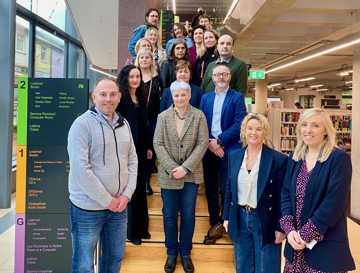 We recently welcomed library colleagues from SETU Library Services to Wexford Library.

#SETUWexford #InspiringFutures
#RighttoRead #WexLibraries #Wexford