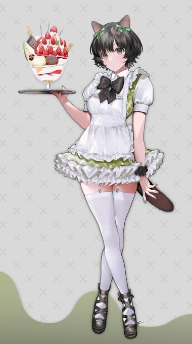 きみどりねこメイドさん 