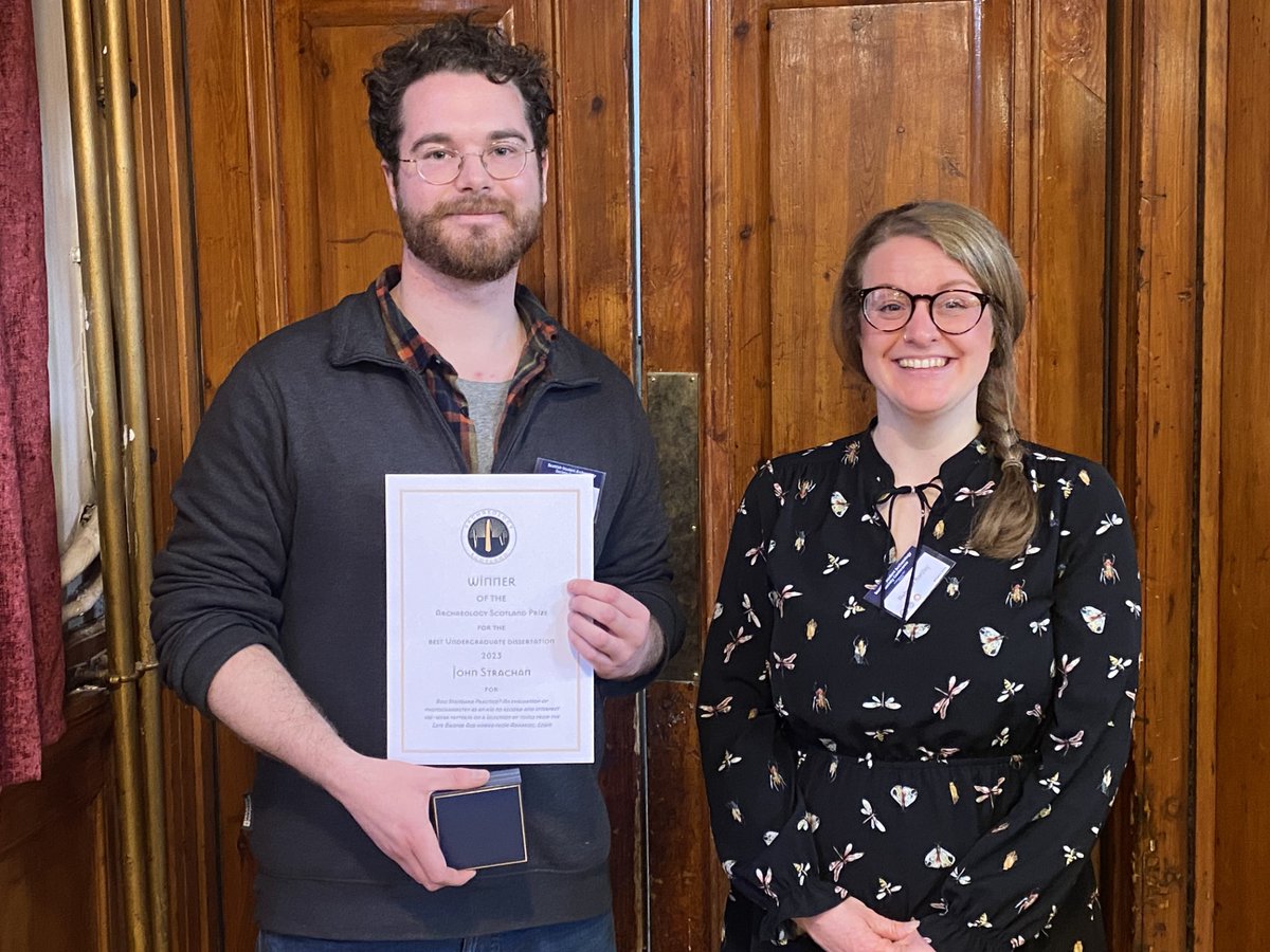Earlier this month, we were thrilled to be part of this year’s #SSASC2024 at the @UofGlasgow A standout moment for us was presenting @ArchScot's Student Prize 2023 to John Strachan for his undergraduate dissertation. Read more about it here👉bit.ly/49LCyOj