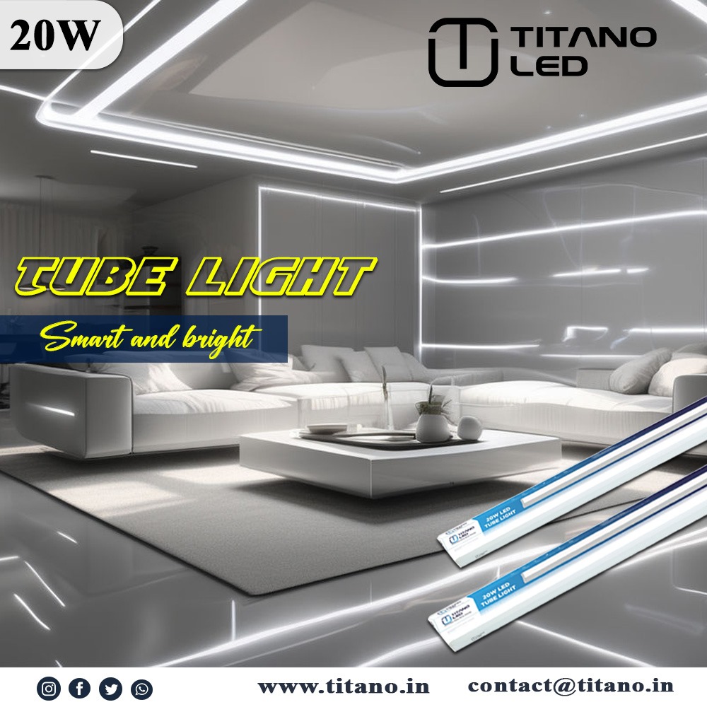 ✅Titano LED Lights
✔ TUBE LIGHT 
'Smart and Bright'
☎ Contact @titano.in
#ledlights #led #ledlighting #lighting #lights #light #interiordesign #homedecor #lightingdesign #design #ledlight #slimlights #flexilight #bulb #ledlight #ledbulb #highwatt #brighteveryday #Brightness