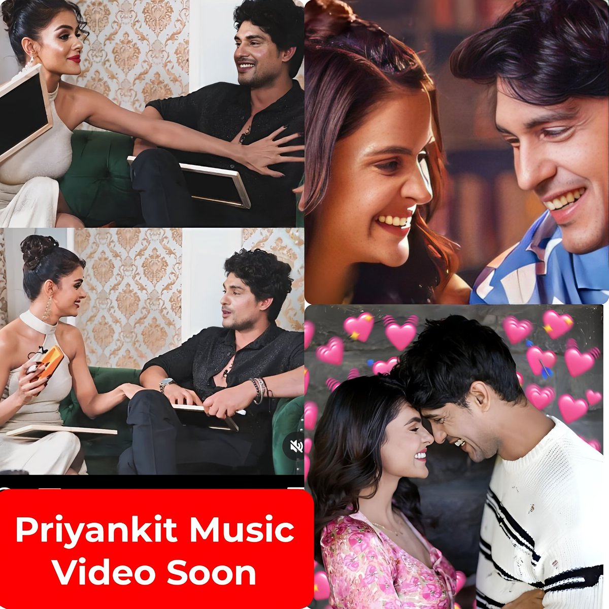 TheKhabriTweets's tweet photo. #PriyankaChaharChoudhary and #AnkitGupta to feature in Music video. #Priyankit🤩🥰 https://t.co/3brnElh7n4