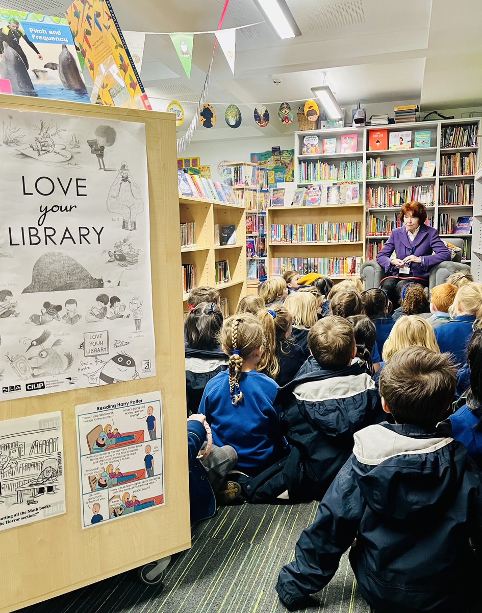 RPPS Library (@rpps_library) on Twitter photo Mrs Blair is back for #storytelling with <a href="/RPPS_LowerS/">Lower School | RPPS</a> in <a href="/RPPS_Library/">RPPS Library</a> <a href="/RPPSlondon/">Ravenscourt Park Preparatory School</a> ❤️📚
Today’s tale is #Rumpelstiltskin
The children are enraptured! #LoveYourLibrary #TraditionalTales #fairytale Mrs Blair is back for #storytelling with <a href="/RPPS_LowerS/">Lower School | RPPS</a> in <a href="/RPPS_Library/">RPPS Library</a> <a href="/RPPSlondon/">Ravenscourt Park Preparatory School</a> ❤️📚
Today’s tale is #Rumpelstiltskin
The children are enraptured! #LoveYourLibrary #TraditionalTales #fairytale