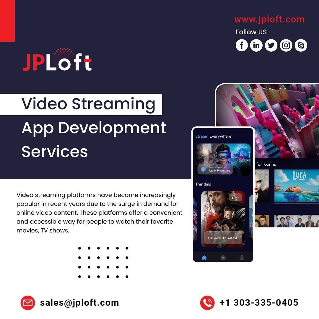 jploftsolutions's tweet image. 📽️ Lights, Camera, Code! 🚀Let&apos;s chat and make your streaming service the next big hit! 🎬📱💥

Visit: bit.ly/49sIk7T

#VideoStreamingApp #videostreamingappdevelopment #videostreamingappservices #AppDevelopment #appdevelopmentusa #appdevelopmentdenver #jploftsolutions