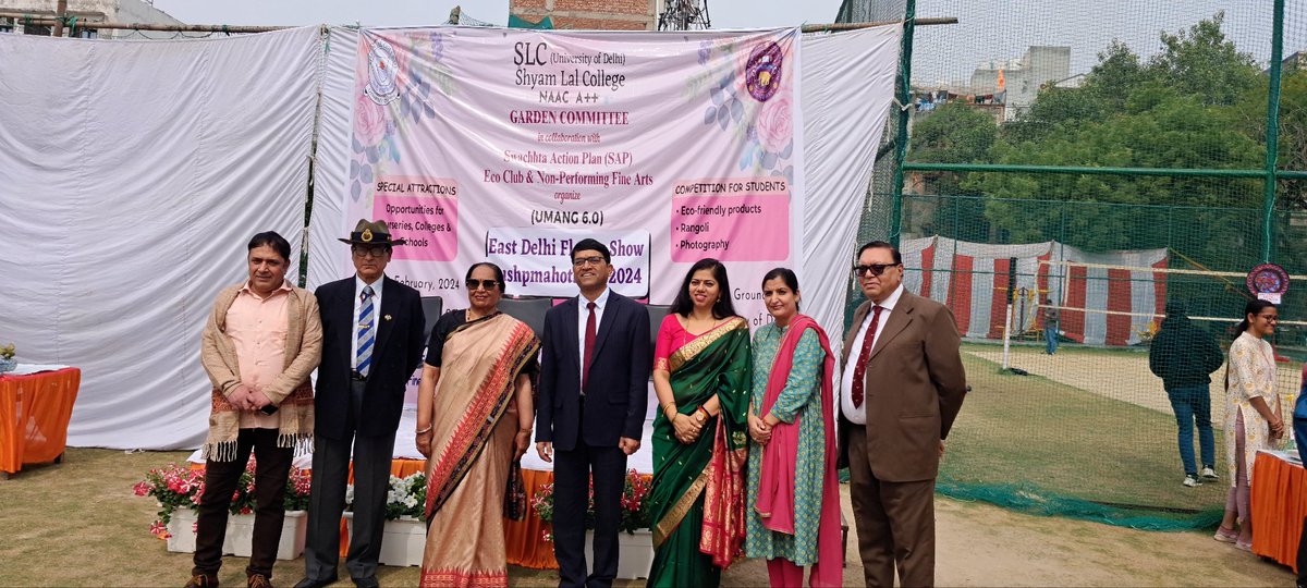 college_slc's tweet image. East Delhi Pushpamohatsav (Umang 6.0) is organized on the sprawling campus of SLC on 26 February, 2024. The festival of flowers is being organized at SLC fr 6Yrs in a row under the ablest guidance of Principal Prof.Rabi Narayan Kar.
@EduMinOfIndia @UnivofDelhi @ugc_india