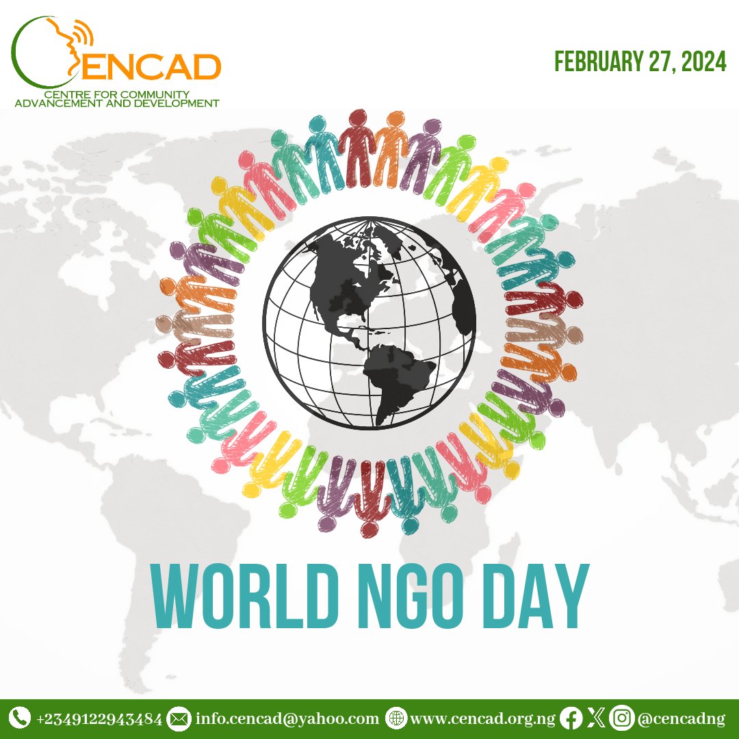 Happy World NGO Day! 🌍 To all NGOs tirelessly working towards positive change, your dedication is inspiring. Let's join hands for even more impactful activities to achieve the SDGs. Together, we can create a better and more sustainable world. #WorldNGODay #SDGs