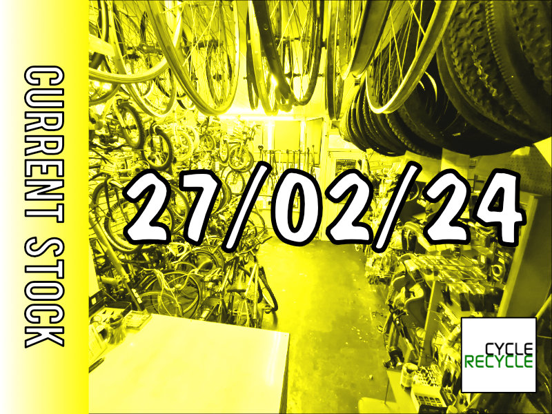 Current stock  | 27/02/24 | CycleRecycle #bike #instore #cyclerecycle #c... youtu.be/MMJ8rHYz_hE?si… via <a href="/YouTube/">YouTube</a>