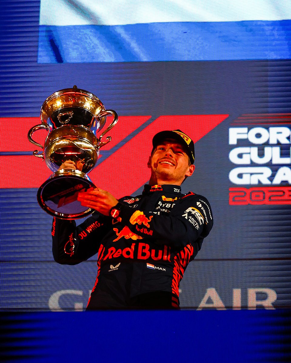 redbullracing's tweet photo. Max’s win in 2023 was the first time he’d won the opening race of an #F1 season 🏆 https://t.co/c5YXEigLb8