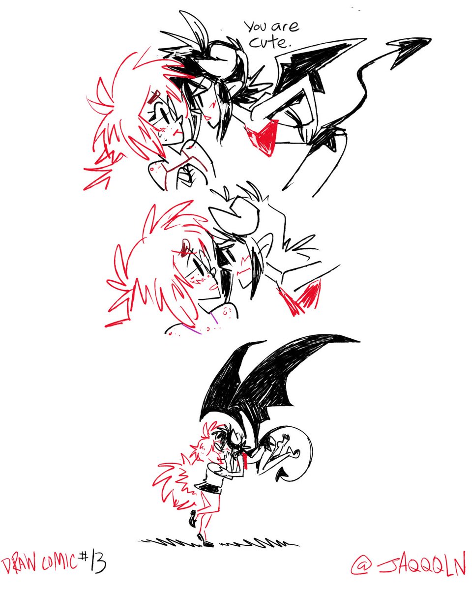 Here is a comic featuring A+Z