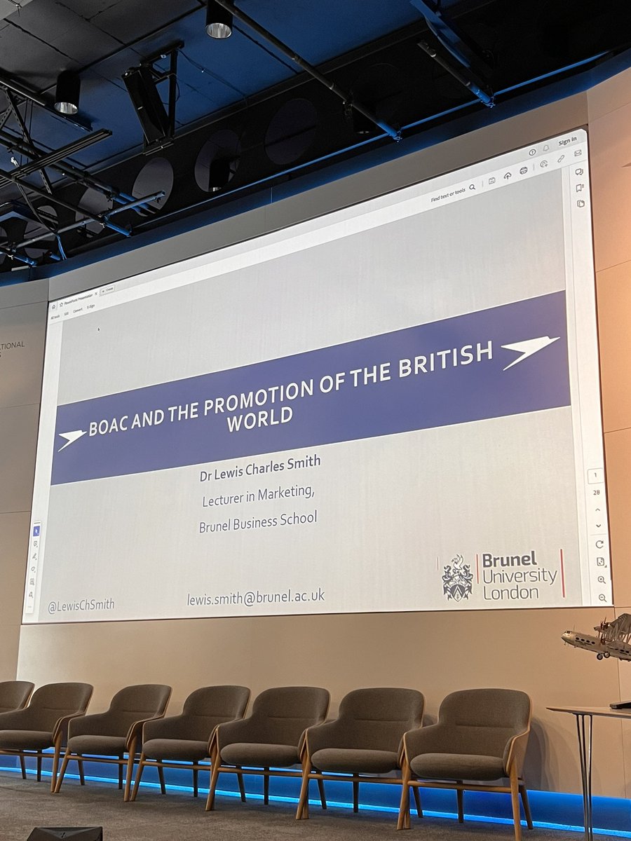 Looking forward to <a href="/LewisChSmith/">Lewis Charles Smith</a> talk on BOAC #AeroArchives24