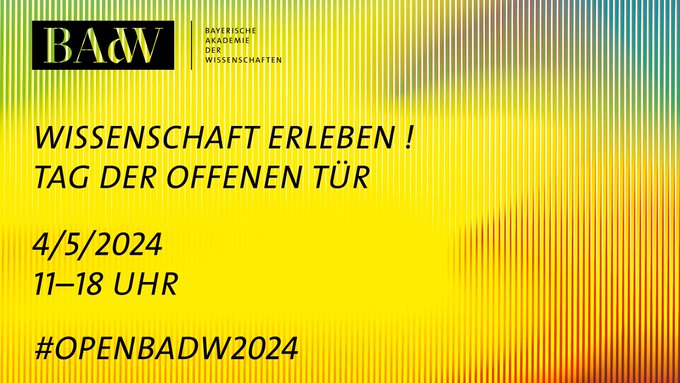 Save the date for #OPENBADW2024! The @badw_muenchen is hosting its Open Day and we are part of the colorful program.

🗓  4 May, 11 a.m to 6 p.m.
📌 Residenz München

Find out more here: munich-quantum-valley.de/news-events/ev…

@LRZ_DE @quantumWMI