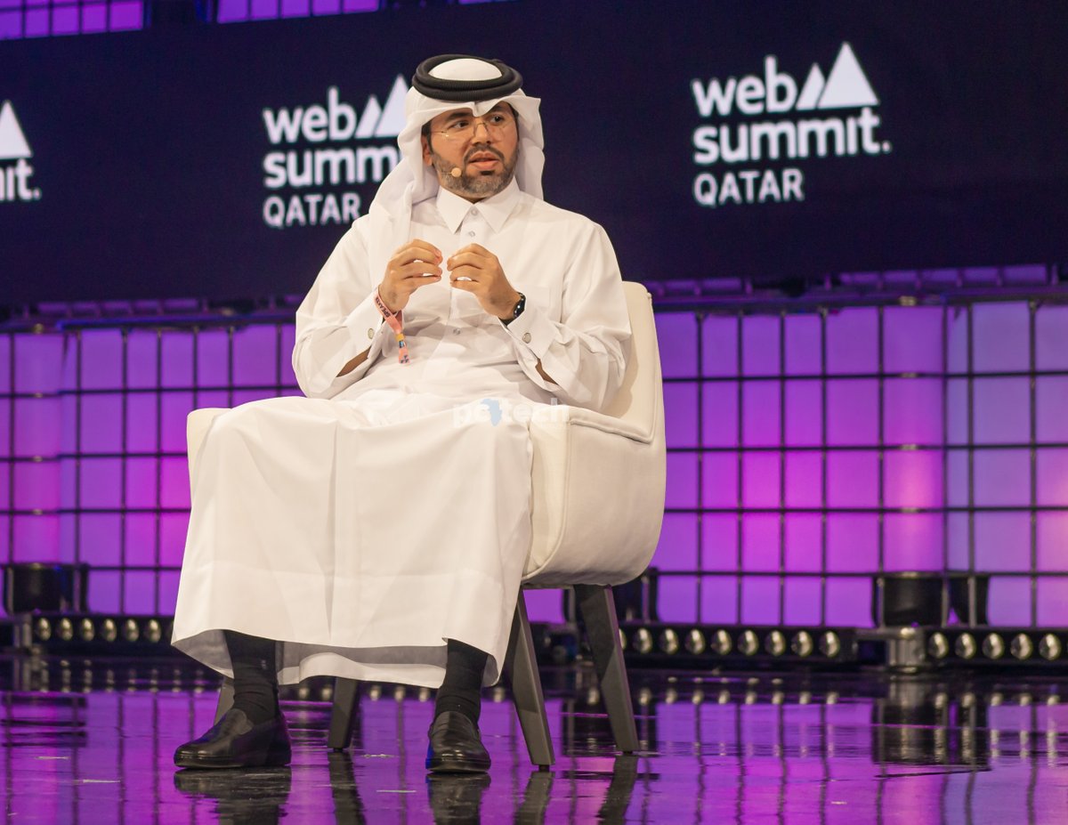 pctechmagazine's tweet photo. Mohammed Al-Hardan, Head of Tech at Qatar Investment Authority response to AI taking human jobs

"I believe humans will have to evolve. Humans will need to focus on elements that involve creativity that mold emotions...

#WebSummitQatar | #PCTechUpdates https://t.co/E0EwEfcK5W